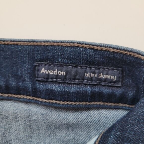 NEW 27 REVOLVE CoH AVEDON DIP DYE OMBRE RAW EDGE ULTRA SKINNY JEANS - Picture 7 of 14